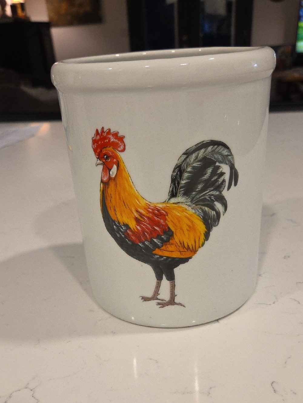 Vintage Utensil Holder/Crock By BIA Cordon Bleu